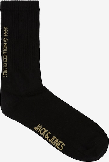 JACK & JONES Къси чорапи 'BORA' в светложълто / черно, Преглед на продукта