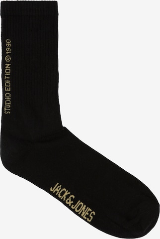 JACK & JONES Ponožky 'BORA' – černá: přední strana