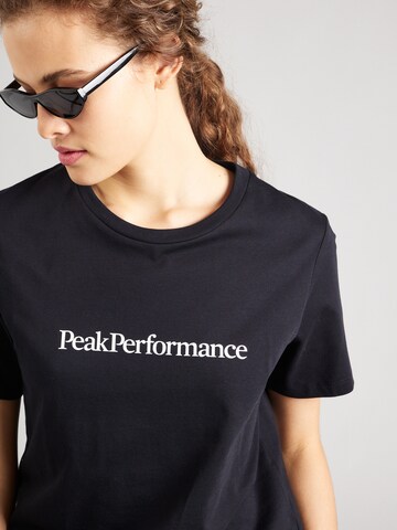 PEAK PERFORMANCE Funktionsshirt in Schwarz