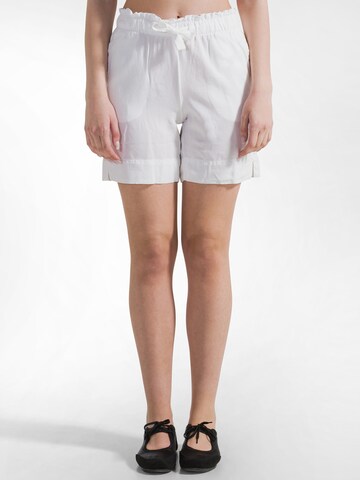 Loosefit Pantaloni di DEHA in bianco: frontale