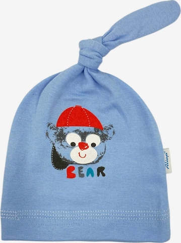 Aliap Beanie in Blue: front