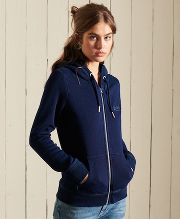 Veste de survêtement Superdry en bleu