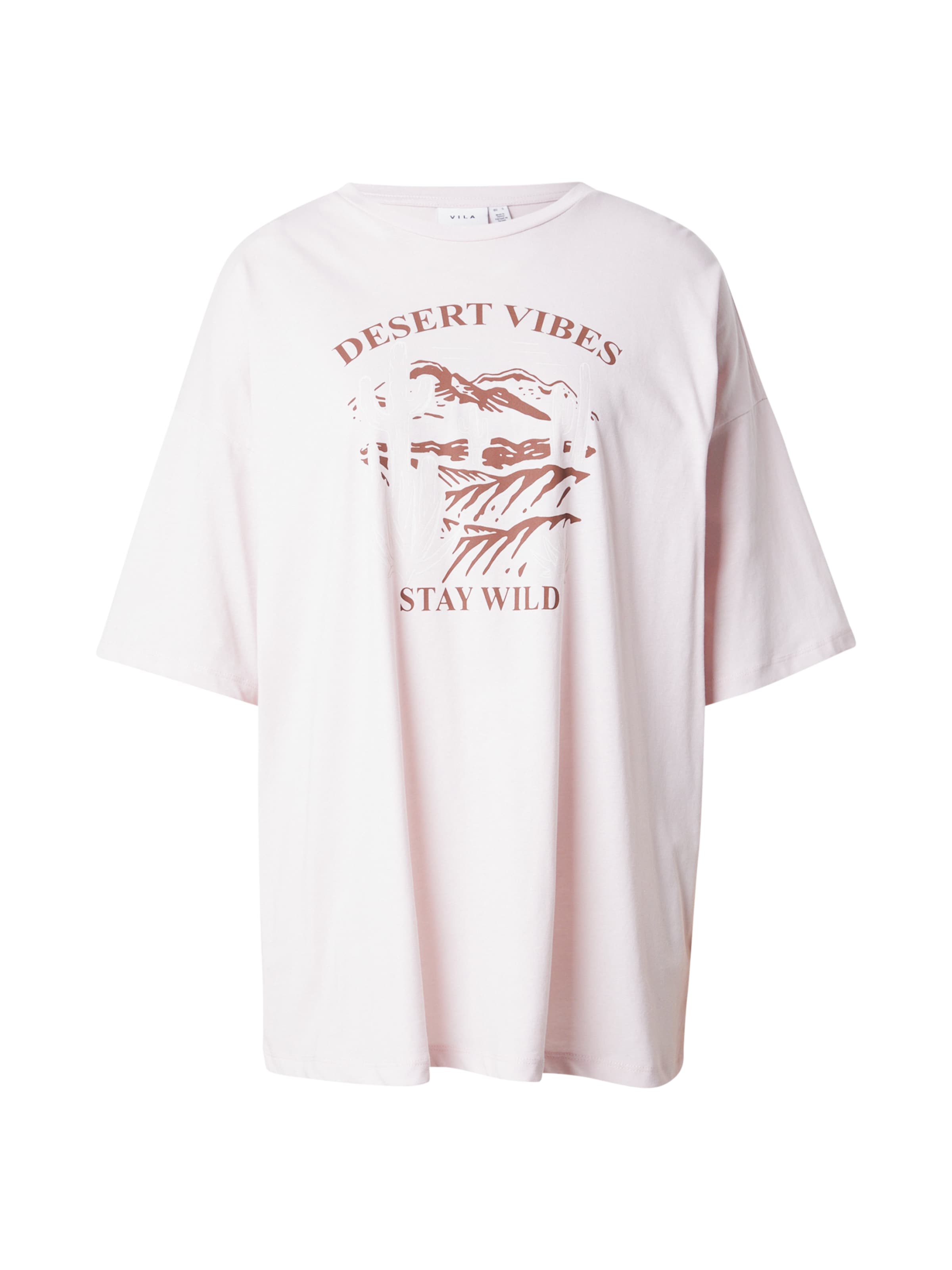 VILA Тениска 'VISUNA' в лилав: отпред