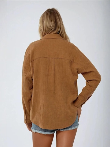 Camicia da donna di Hiccup in marrone