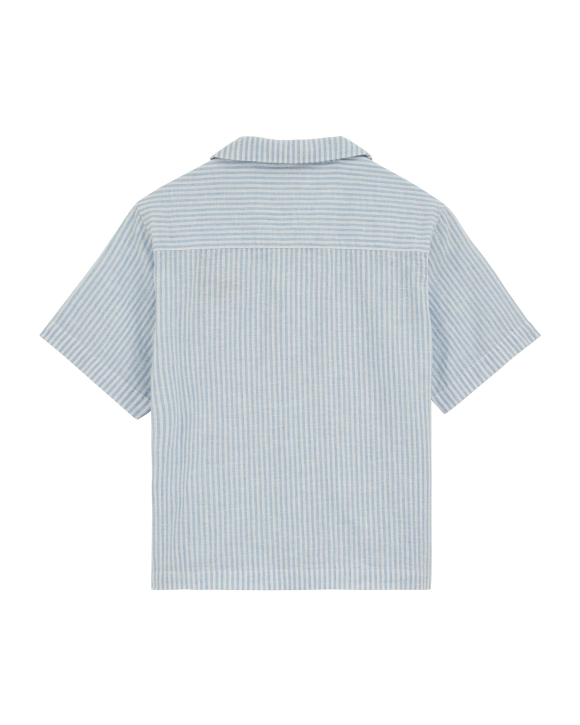 WE Fashion Regular Fit Skjorte i blå