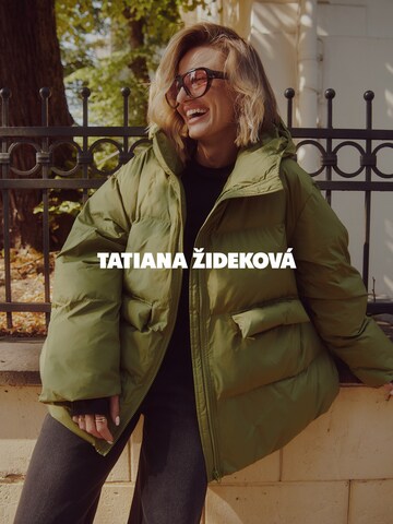 Abito in maglia di Tatiana Zidekova in marrone