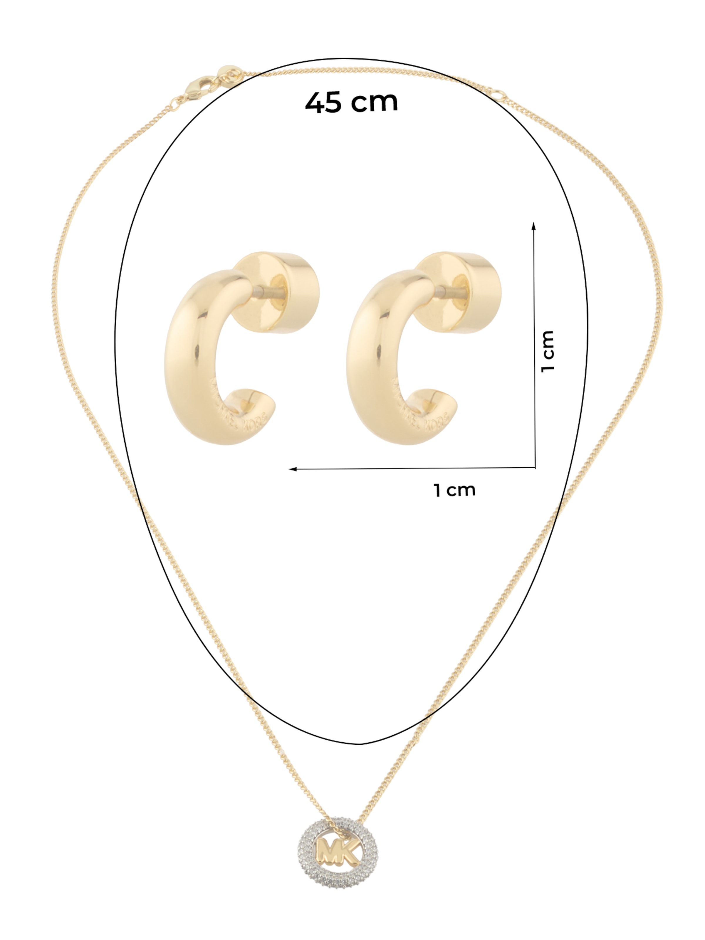 MICHAEL Michael Kors - Conjunto de joyería en oro