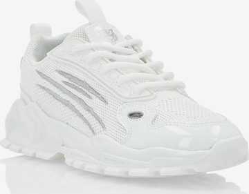 Plein Sport - Sapatilhas em branco: frente