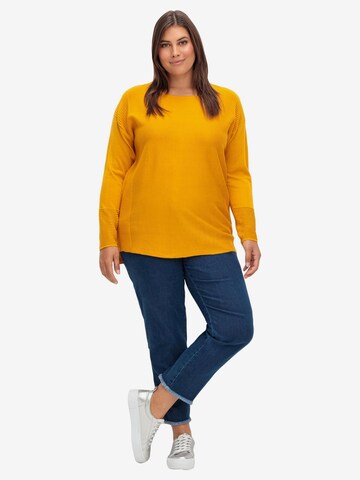SHEEGO Pullover in Gelb