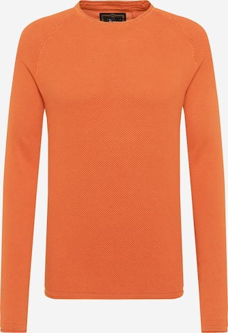 Key Largo Sweater 'Thomas' in Orange: front