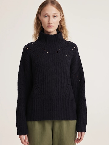 Odd Molly Pullover i overstørrelse ' Carolyn ' i blå: forside