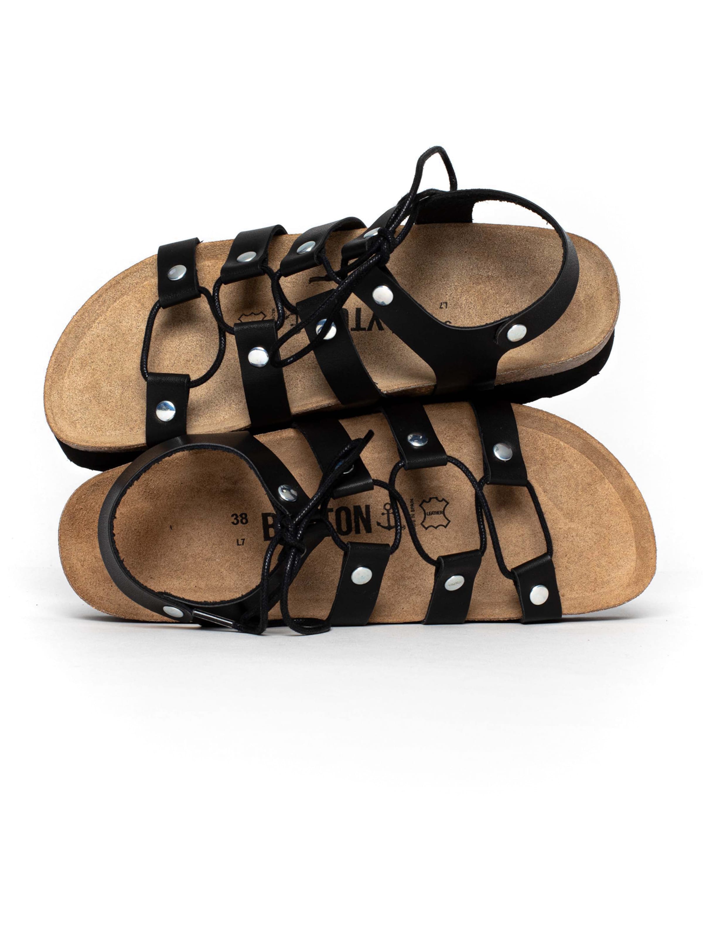 Bayton Remienkové sandále 'Jaen' - Čierna