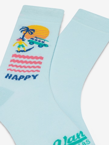 Happy Socks Socken 'Volkswagen Bulli' in Blau