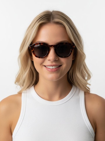 Cala Rose Sunglasses 'CAMERON' in Brown: front