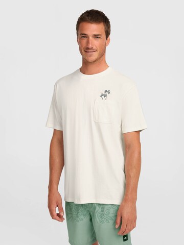 O'NEILL Μπλουζάκι σε λευκό: μπροστά