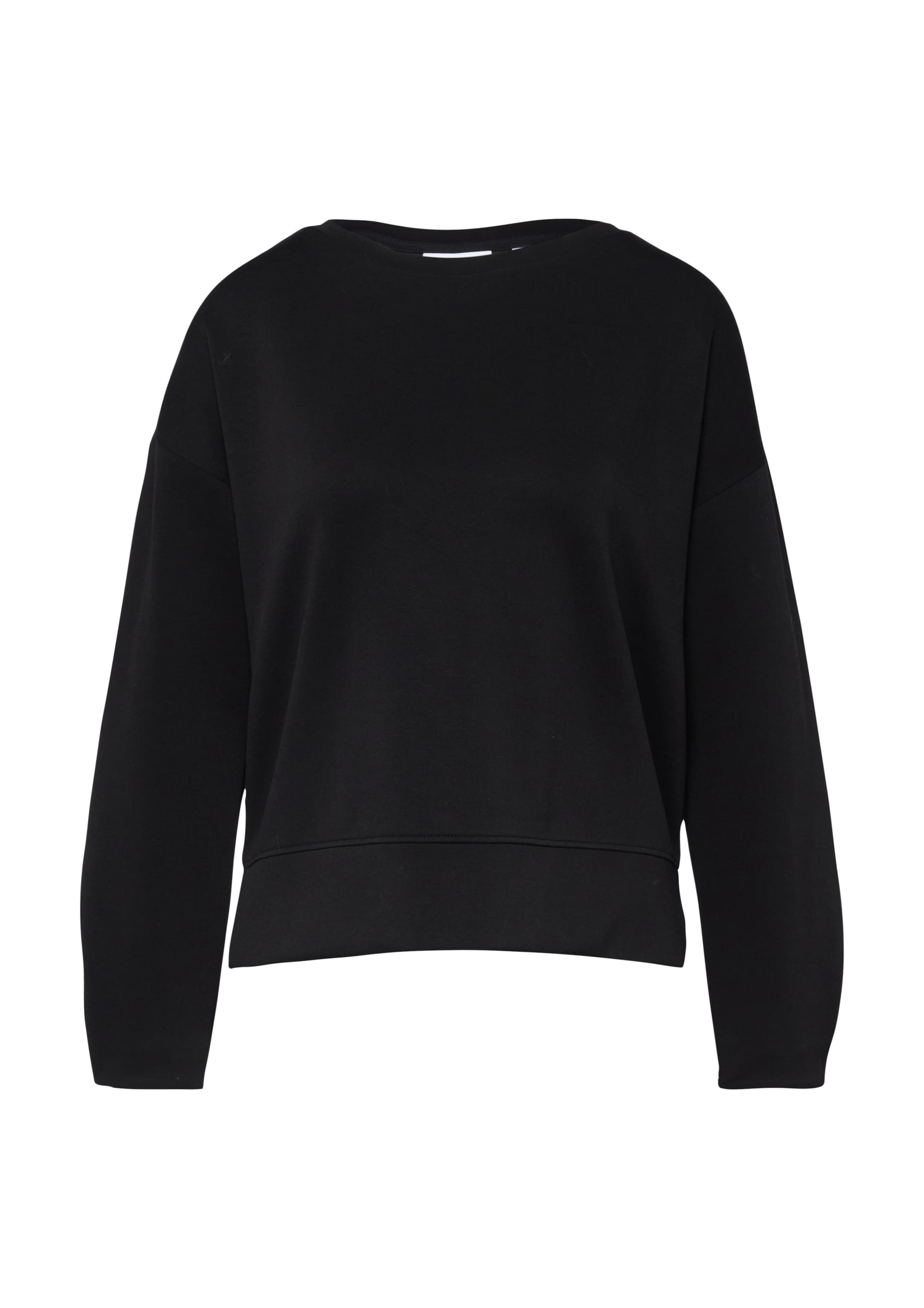 COMMA Sweatshirt in Black: front