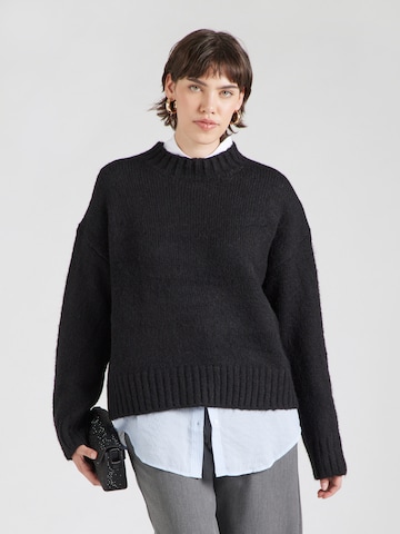 Pull-over 'Tulip' rosemunde en noir : devant