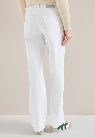 CECIL Wide leg Jeans 'Neele' in White