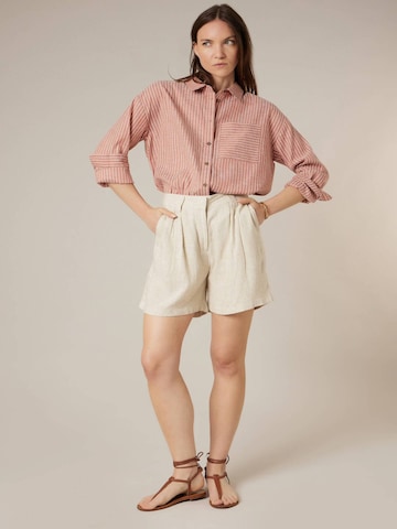 évasé Pantalon Deeluxe en beige