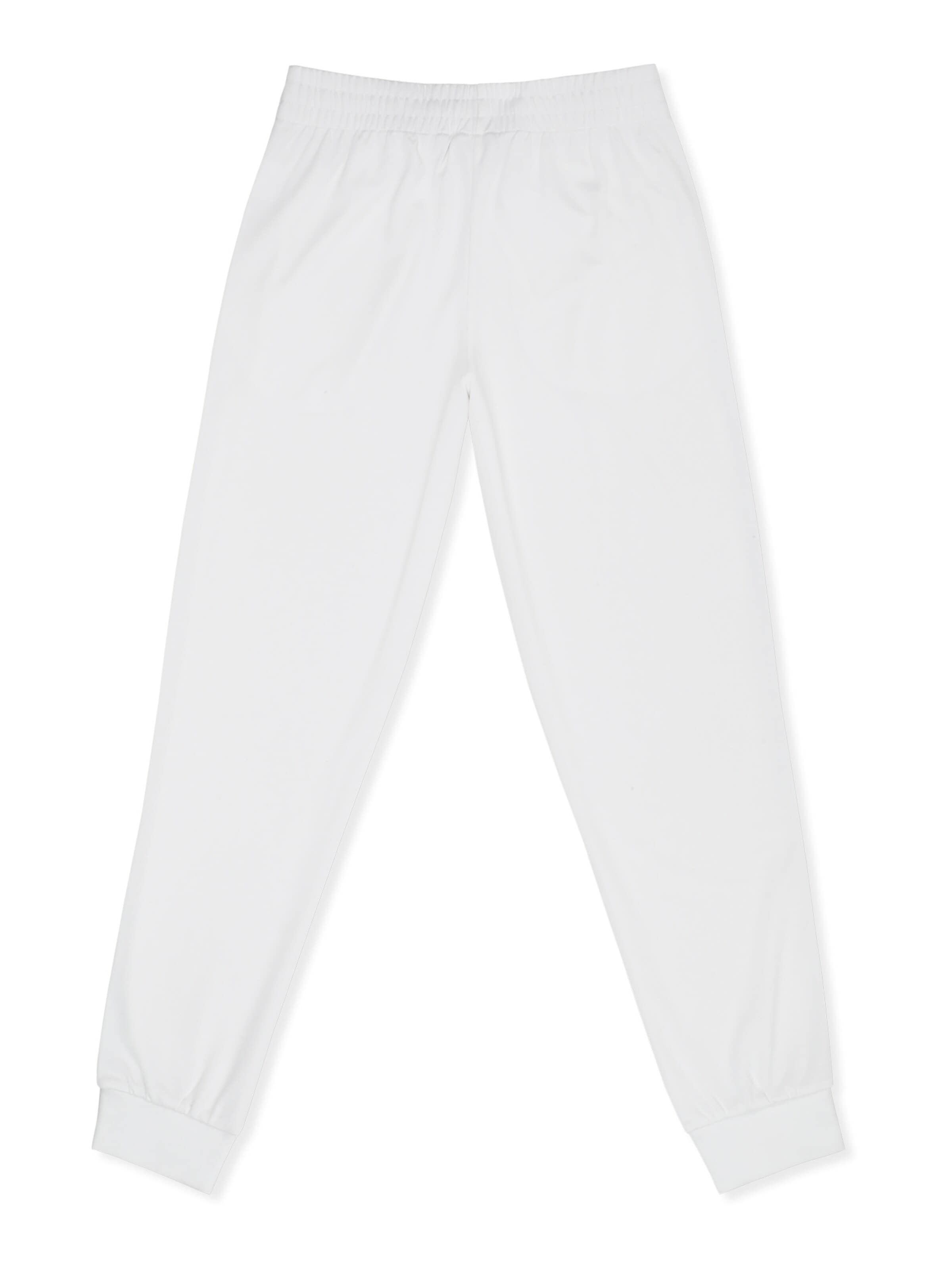 FILA Regular Housut 'SAGANO regular track pants' värissä valkoinen