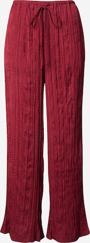 Wide leg Pantaloni con piega frontale 'Gwen' di ABOUT YOU in lilla: frontale