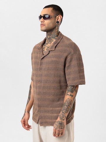 Fit confort Chemise 'Maurice' Dandalo en marron