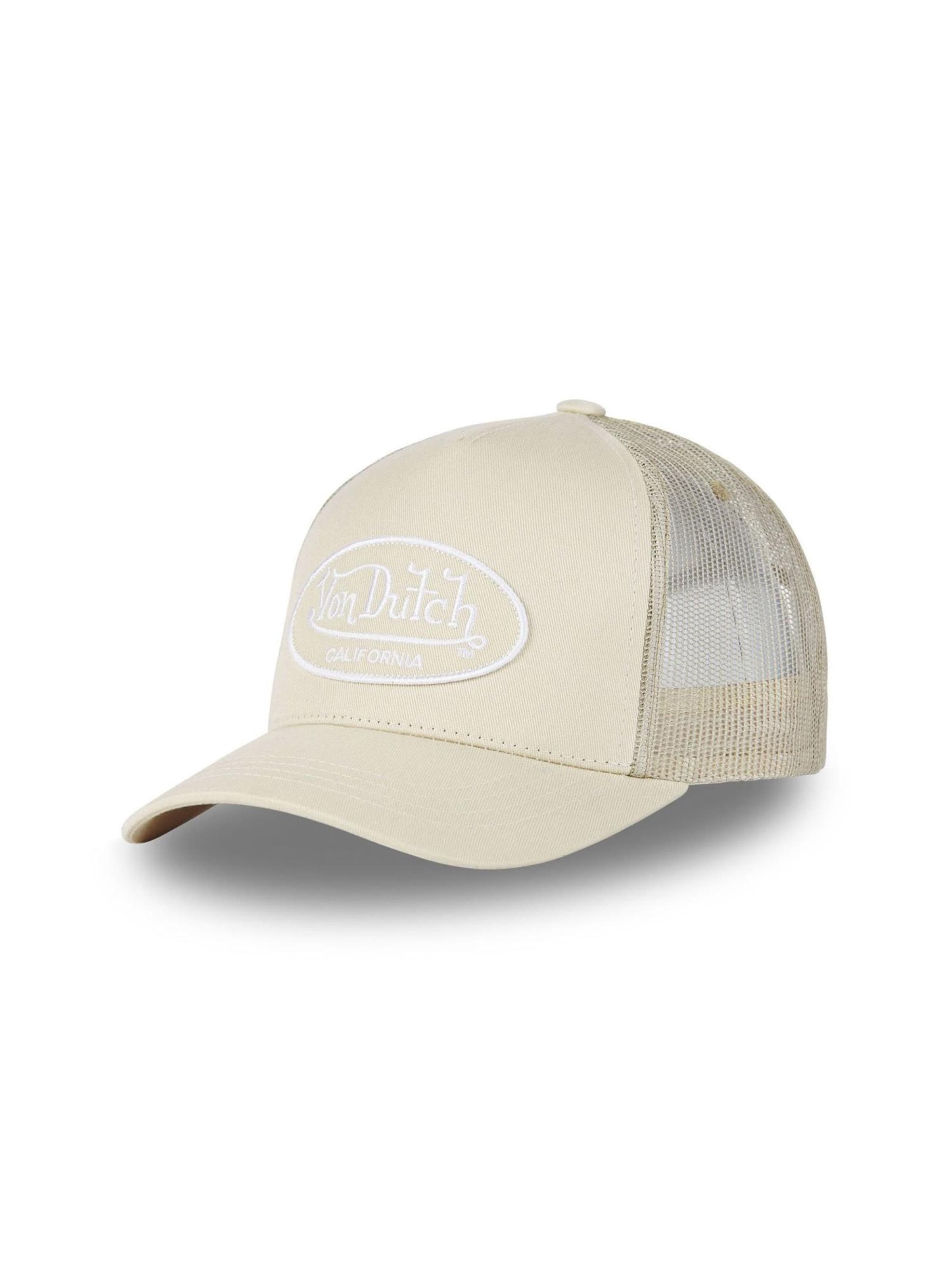Von Dutch Cap 'Classic' in Beige: front