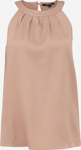 COMMA Top in Brown: front