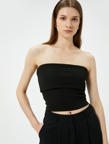 Koton Top in Black: front