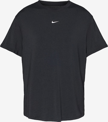 juoda NIKE Sportiniai marškinėliai 'One': priekis