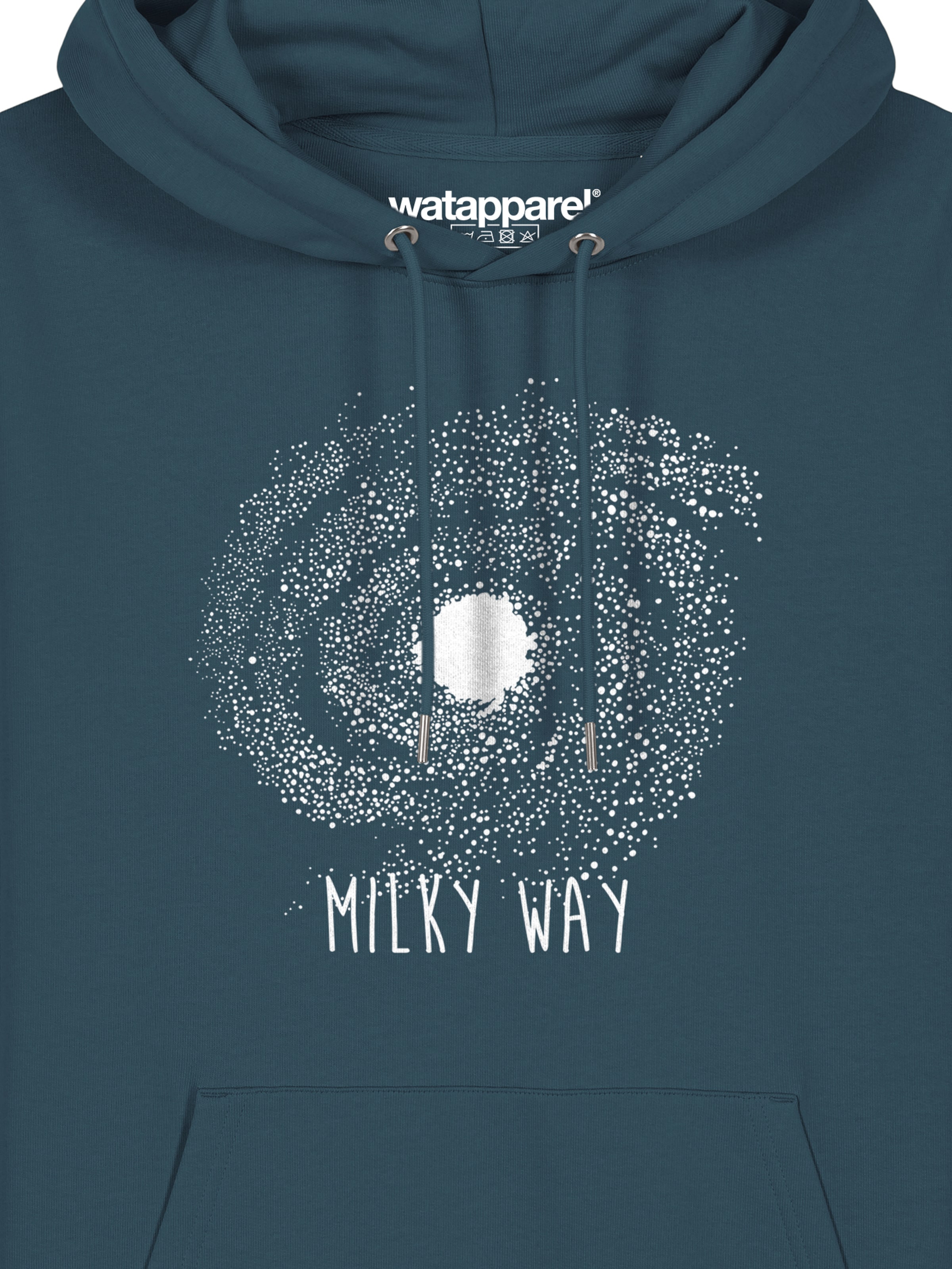 Sweat-shirt ' Milky way ' Watapparel en bleu