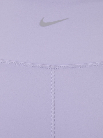 NIKE Skinny Sportbroek 'ONE' in Lila