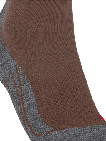 FALKE Athletic Socks 'TK Compression Stabilizing' in Brown