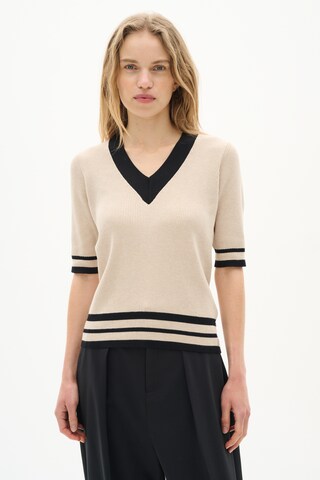 InWear Tröja 'Leenah' i beige: framsida