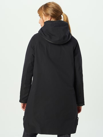 Krakatau Between-seasons coat in Black