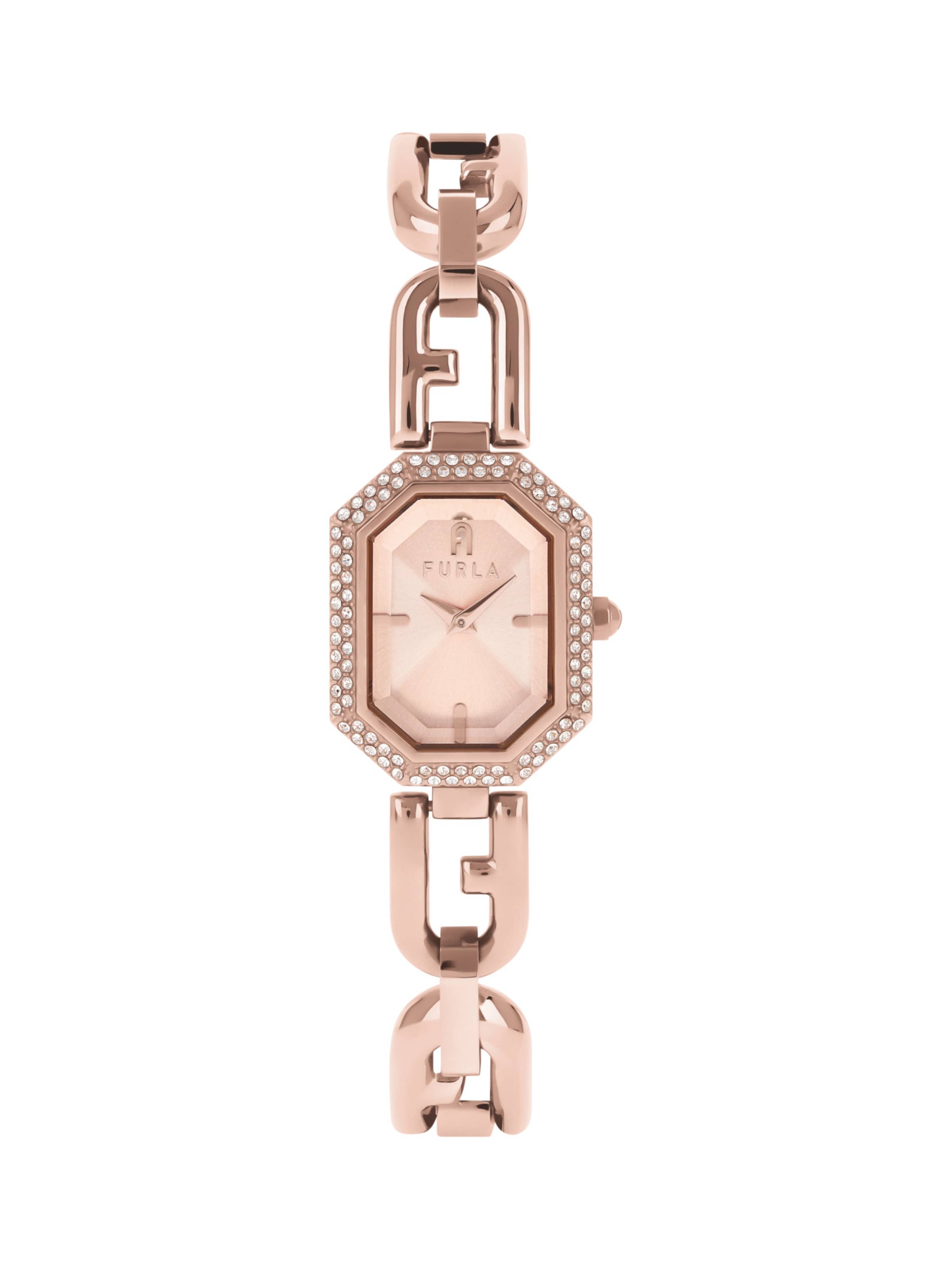 FURLA Analogt ur i pink: forside