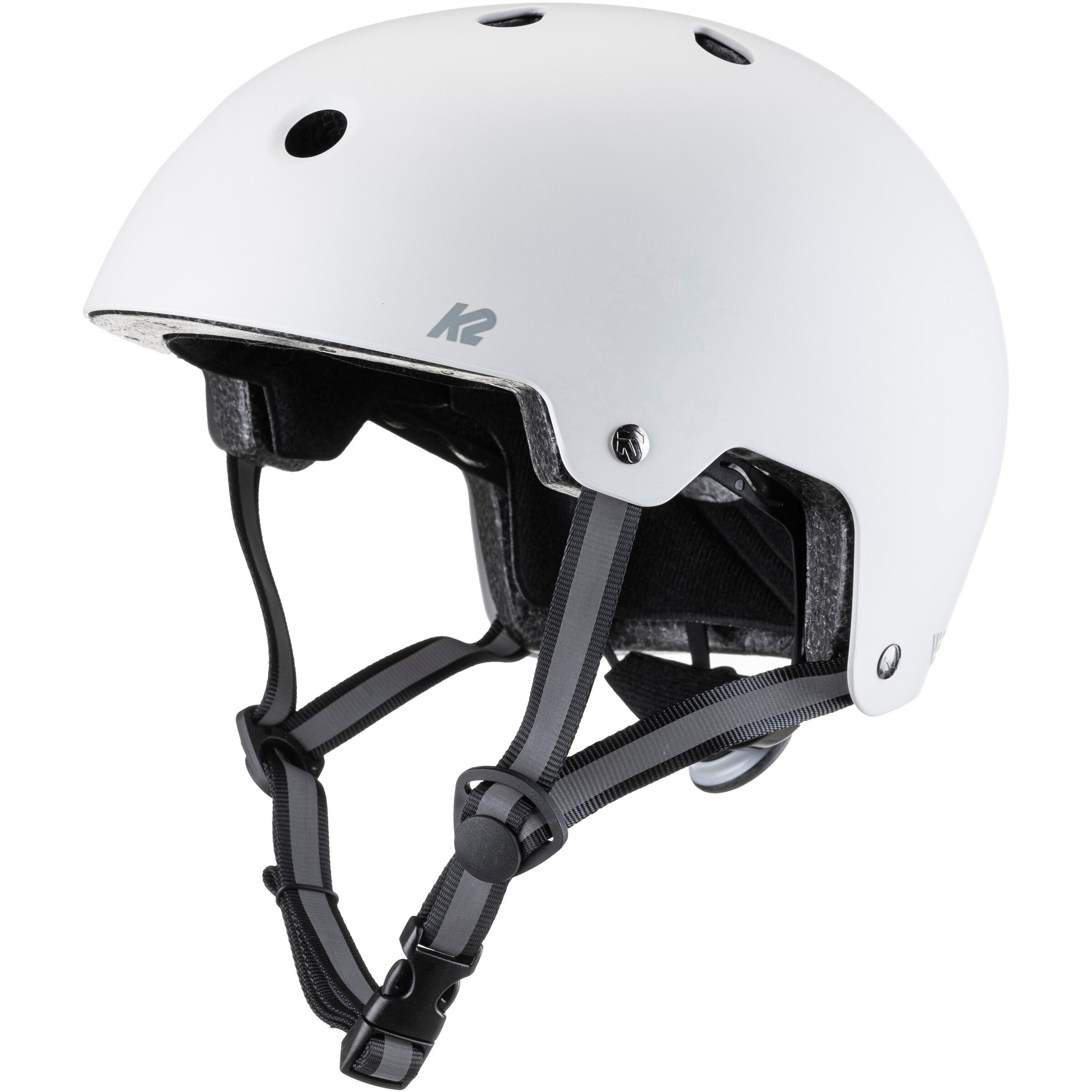 K2 Helm 'Varsity Pro' in Weiß: Vorderseite