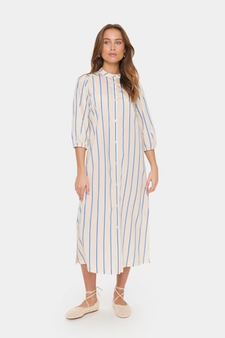SAINT TROPEZ - Vestido 'Kotrina' em bege: frente
