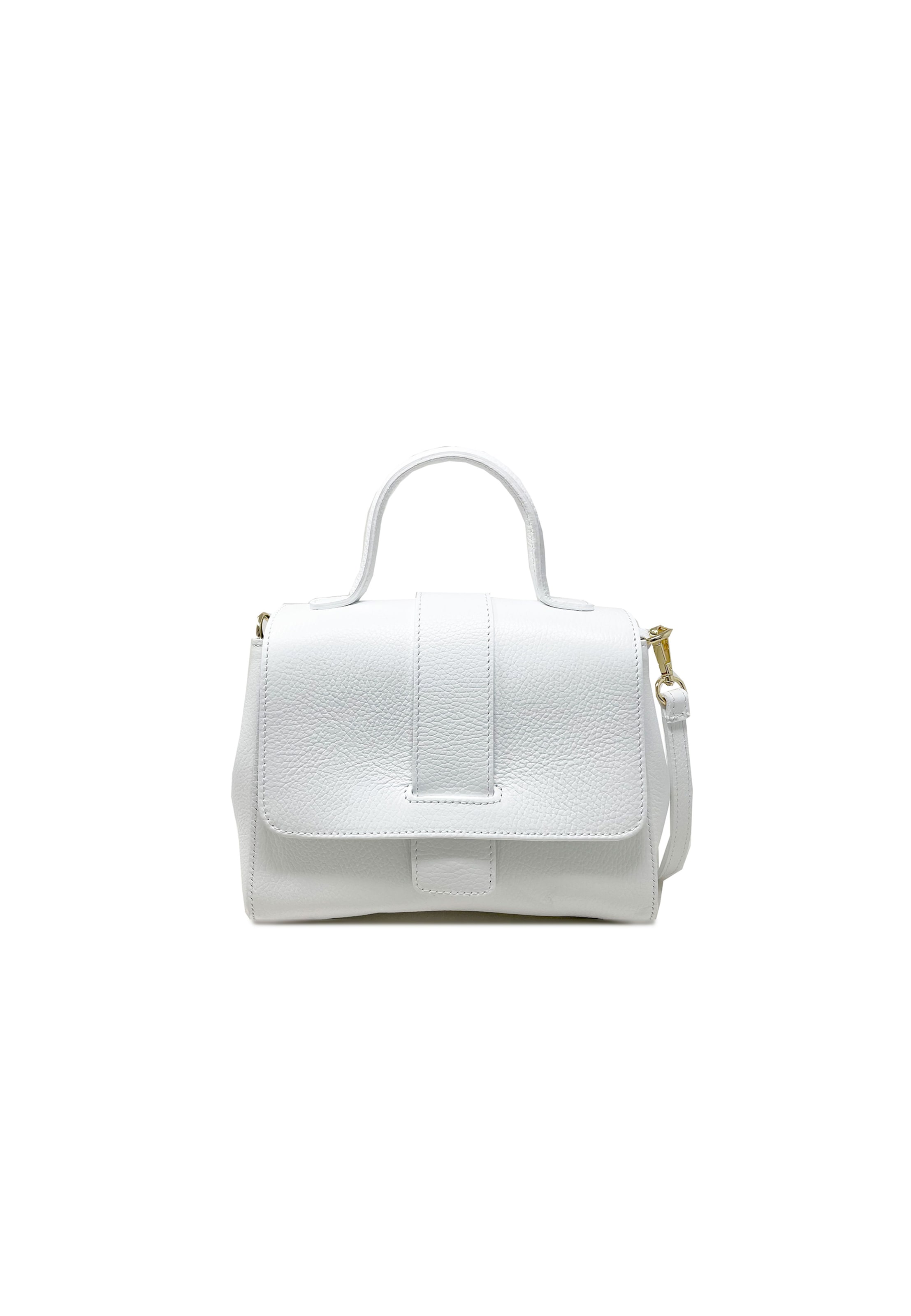 CHICCA BORSE Handbag in White: front