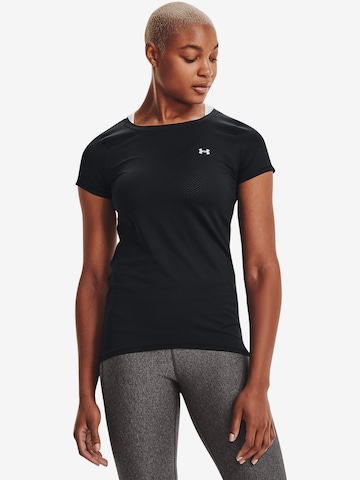 UNDER ARMOUR Funktionsshirt in Schwarz: predná strana