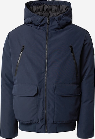 ESPRIT Winterjas in Blauw: voorkant