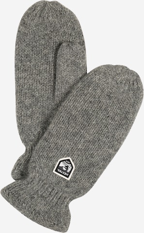Hestra Mittens in Grey: front