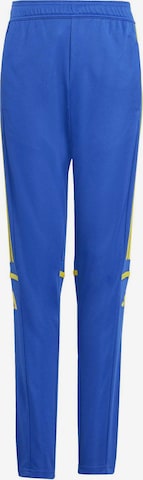 Coupe slim Pantalon de sport 'Squadra 25' ADIDAS PERFORMANCE en bleu : devant
