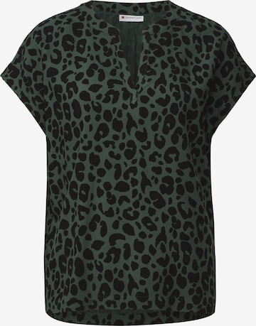 STREET ONE Bluse in Grün: Vorderseite