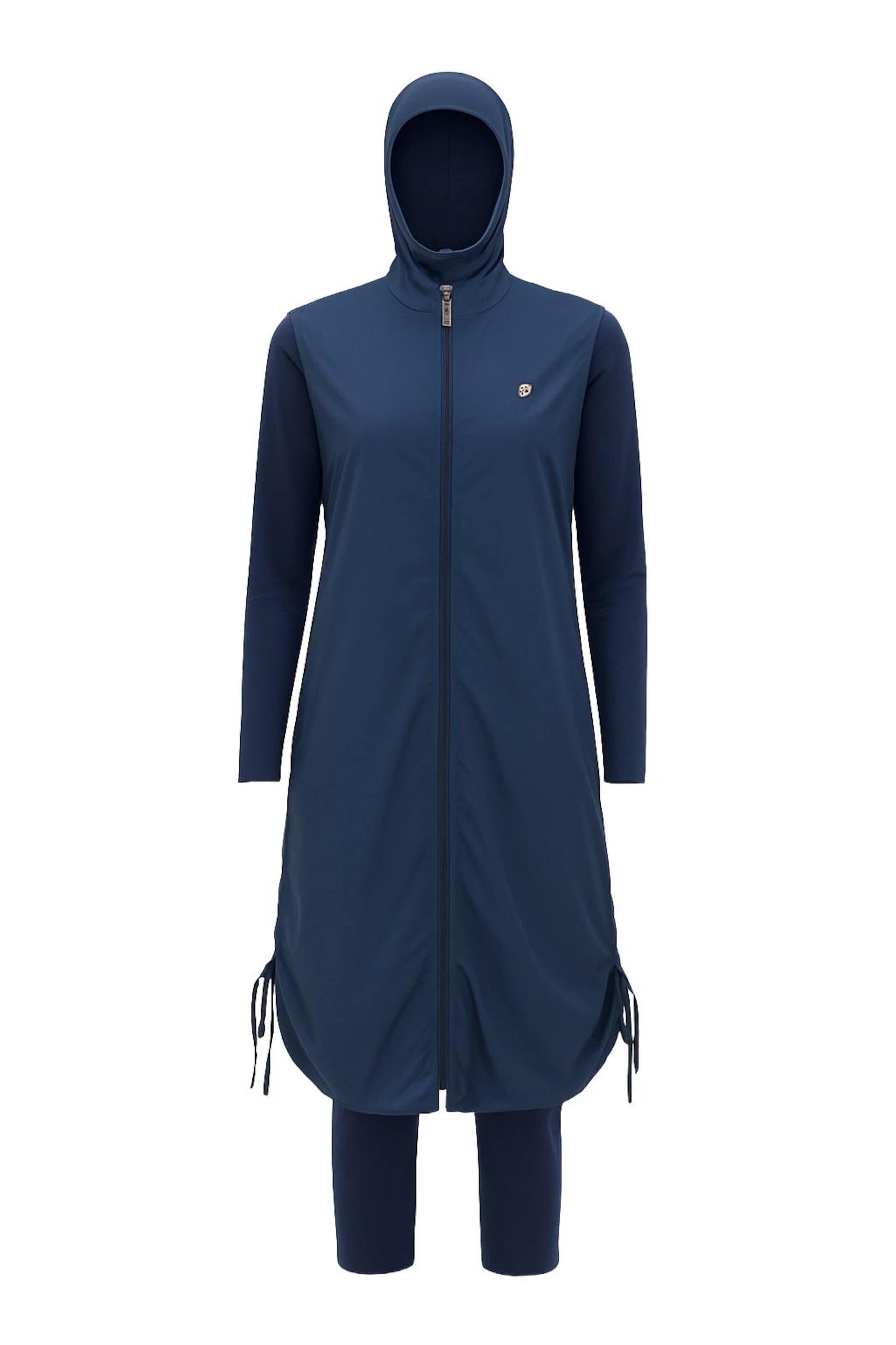 C&City Swimsuit dress in Blue: front