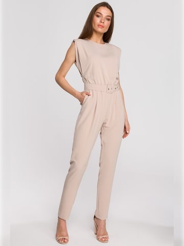 Stylove - Jumpsuit 'S259' en beige: frente