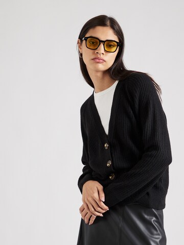 b.young Knit Cardigan 'NEMA' in Black: front