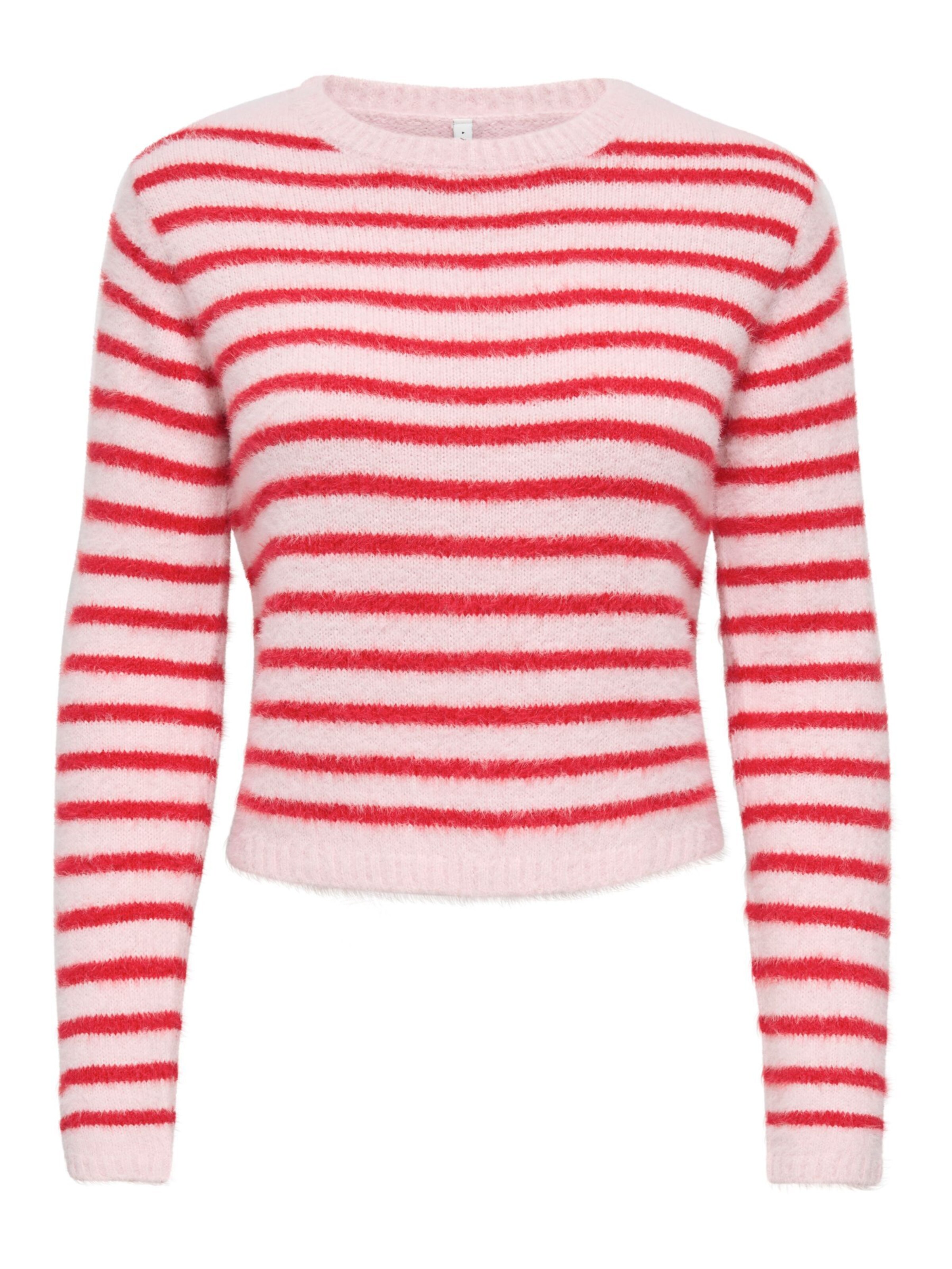 ONLY Trui 'KERRY' in Roze: voorkant