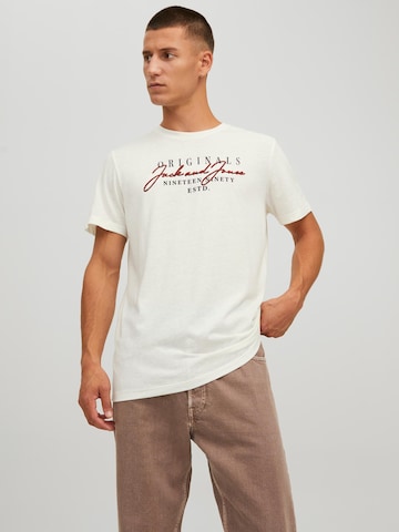 Tricou 'Willow' de la JACK & JONES pe alb: față