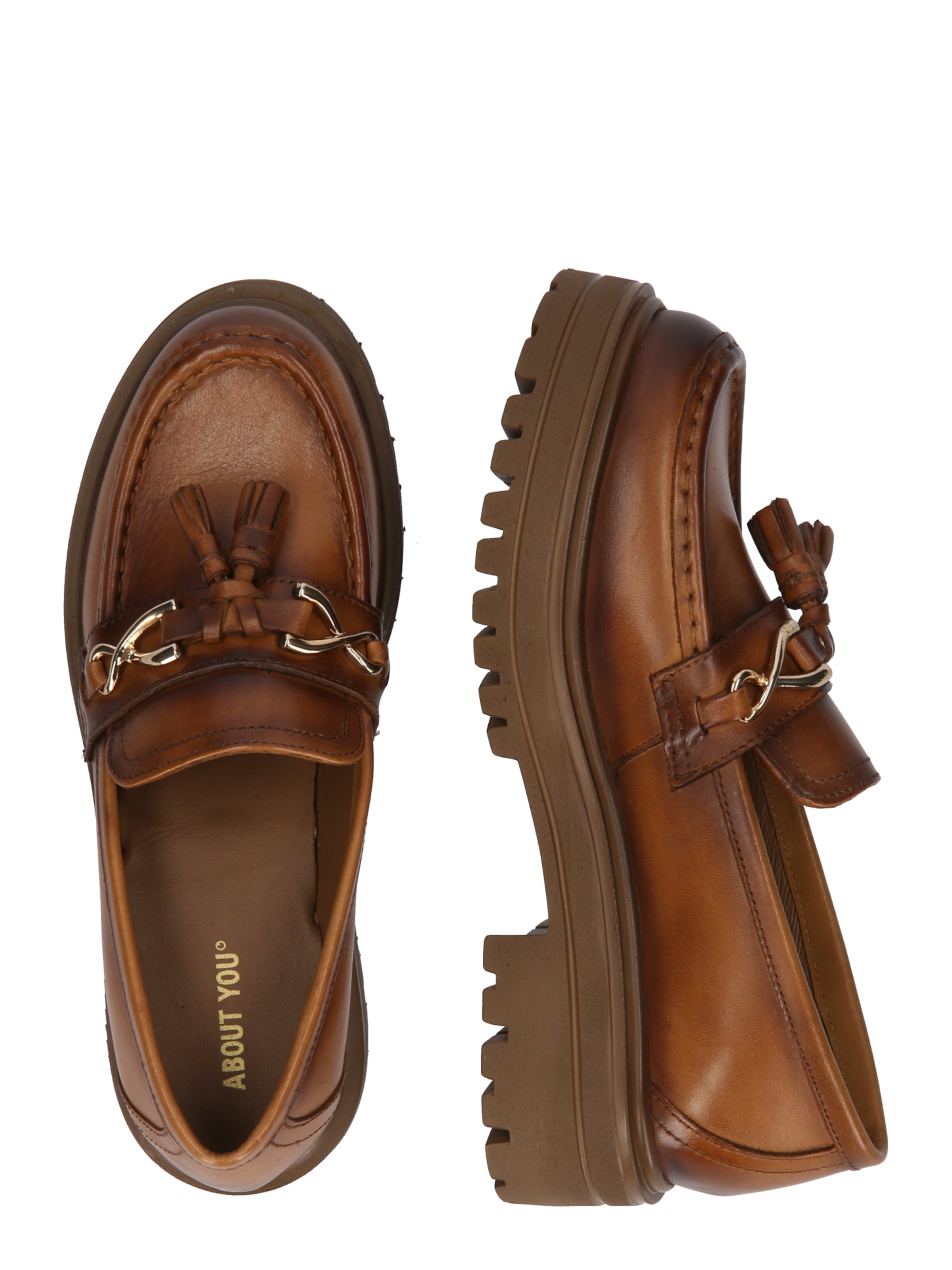 Slipper 'Inga' di ABOUT YOU in marrone